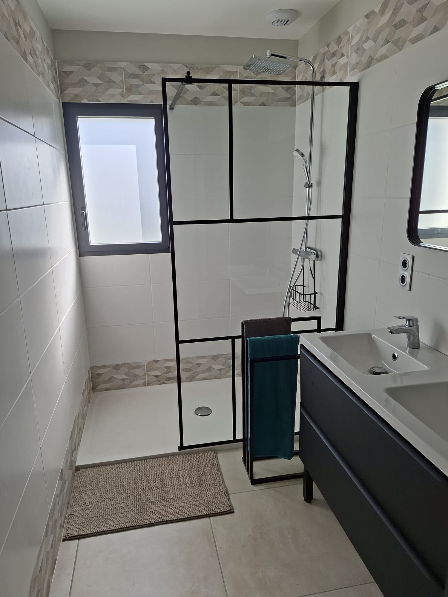 La douche à l’italienne